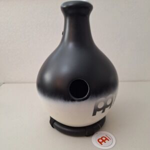 MEINL Fiberglass Liquid Ibo Drum Black/White